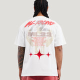 Ghost Rider Tee - Rhinstones (Off White)