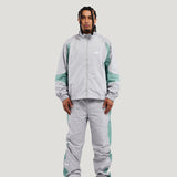 Color Block Track Suit (Light Gray)