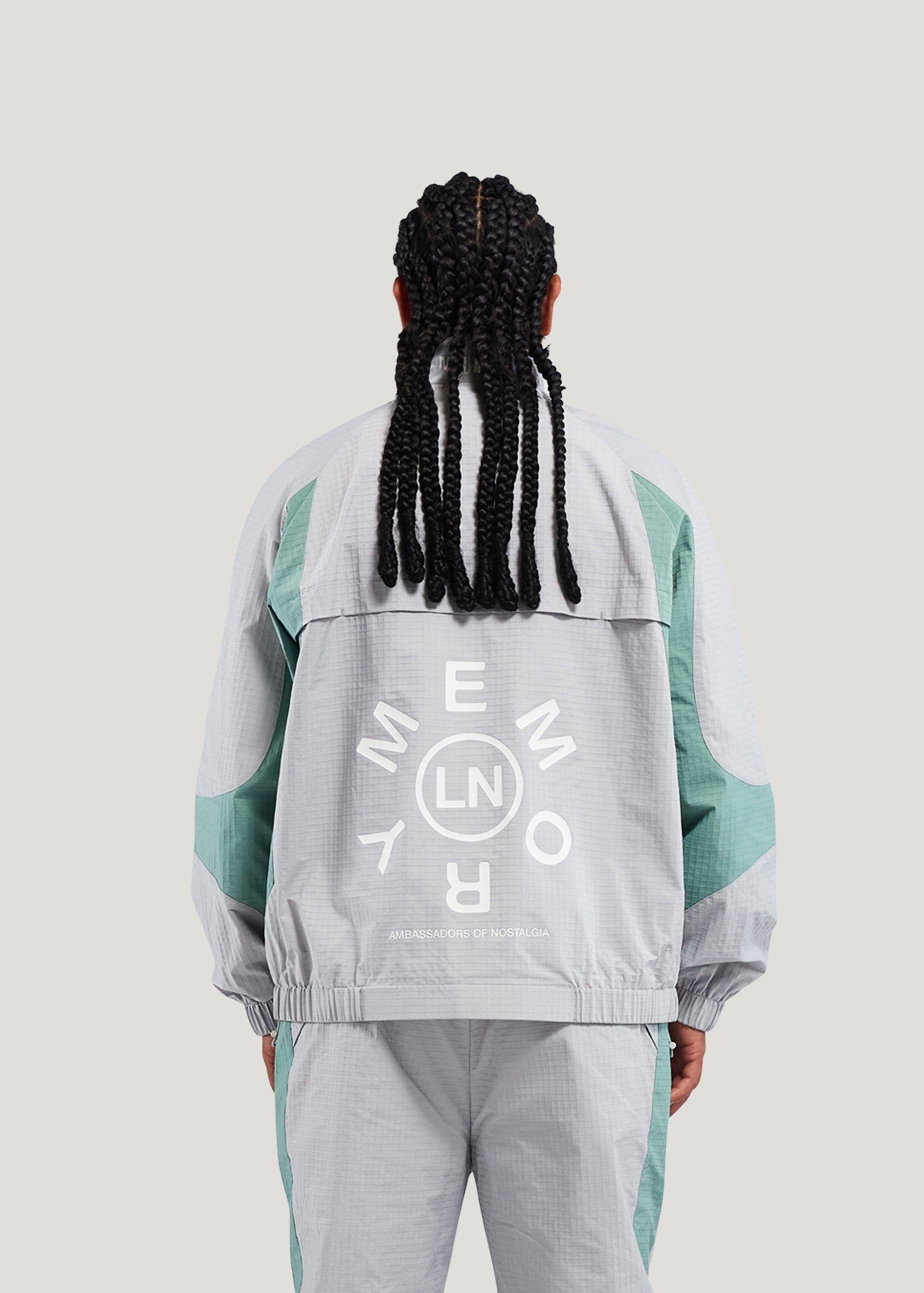 COLOR BLOCK TRACK JACKET