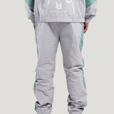 Color Block Windbreaker Pant (Light Gray)