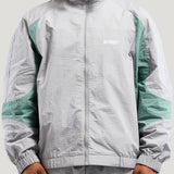 Color Block Track Suit (Light Gray)