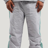 Color Block Windbreaker Pant (Light Gray)