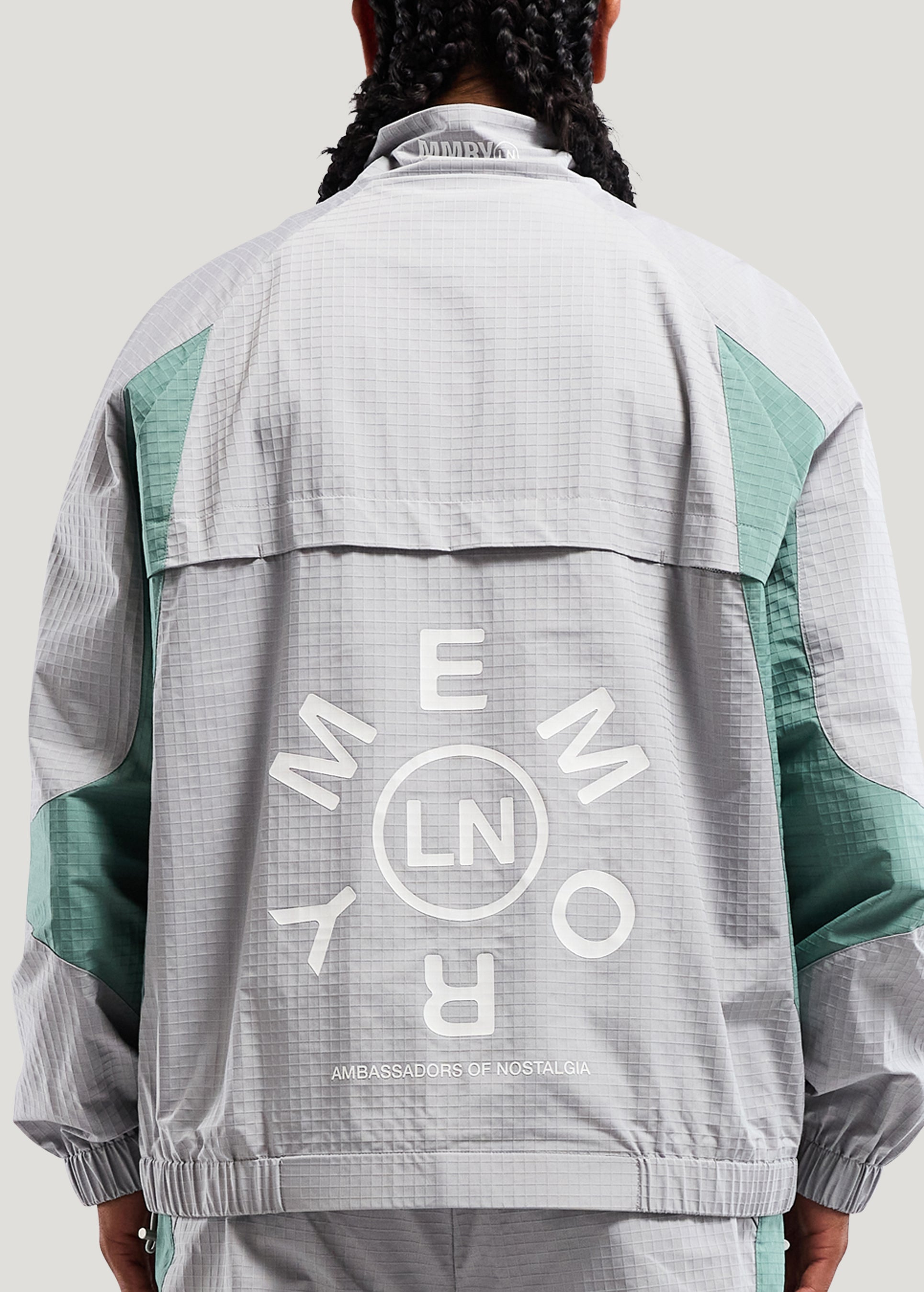COLOR BLOCK TRACK JACKET