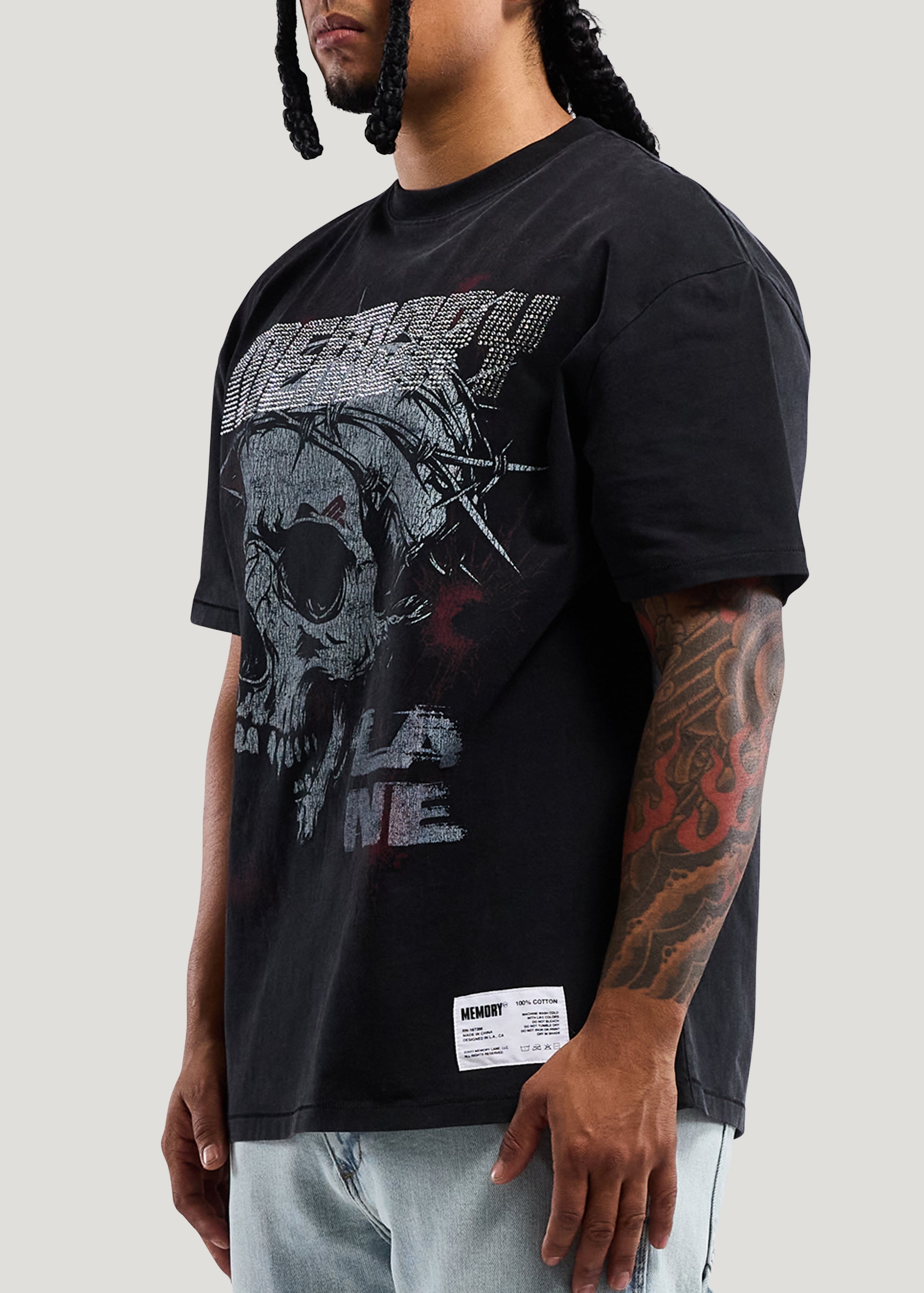 SKULL WIRE TEE