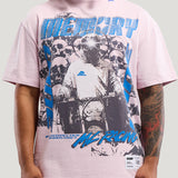 Ghost Rider Tee - Rhinstones (Dust Pink)