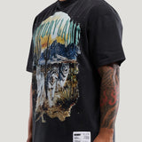 Running Wolves 2 Tee (Black)
