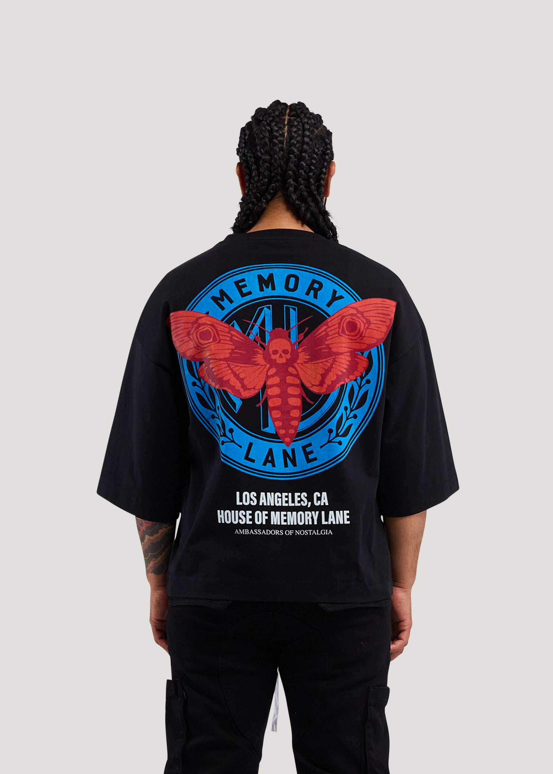 LAYERED ICONS CROP TEE