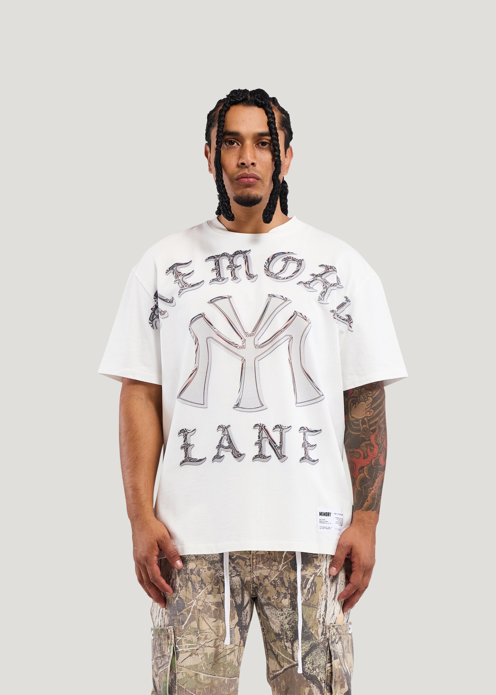 CHROME OLD E TEE