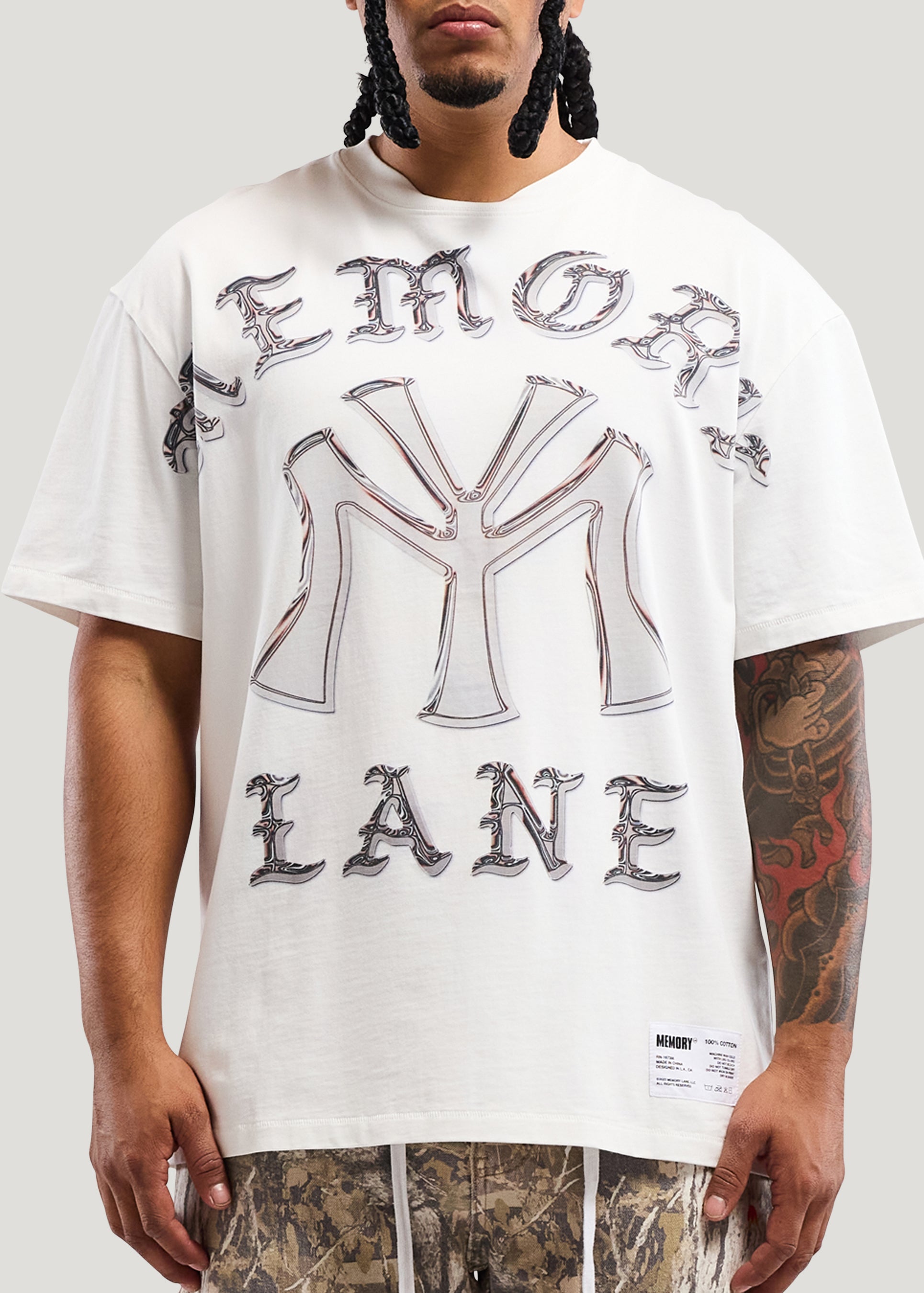 CHROME OLD E TEE