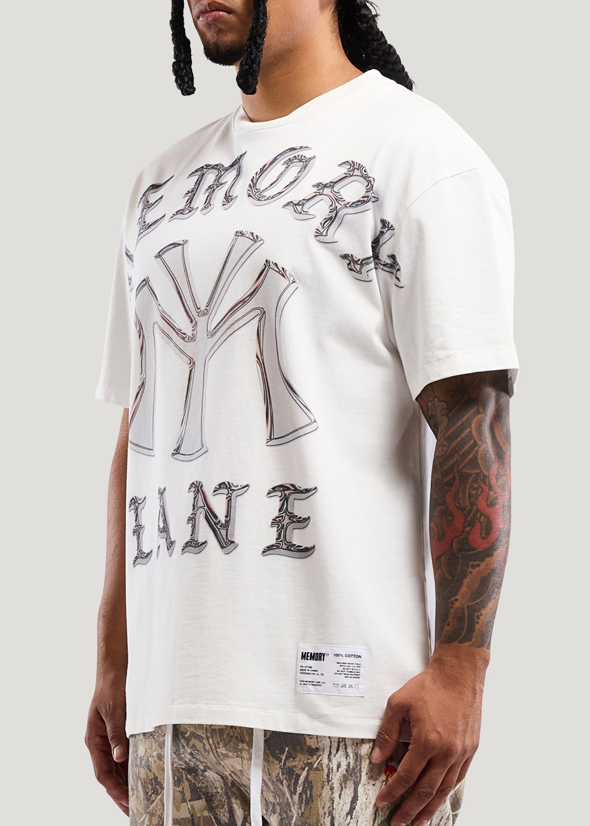 CHROME OLD E TEE