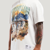 Running Wolves 2 Tee (Off White)