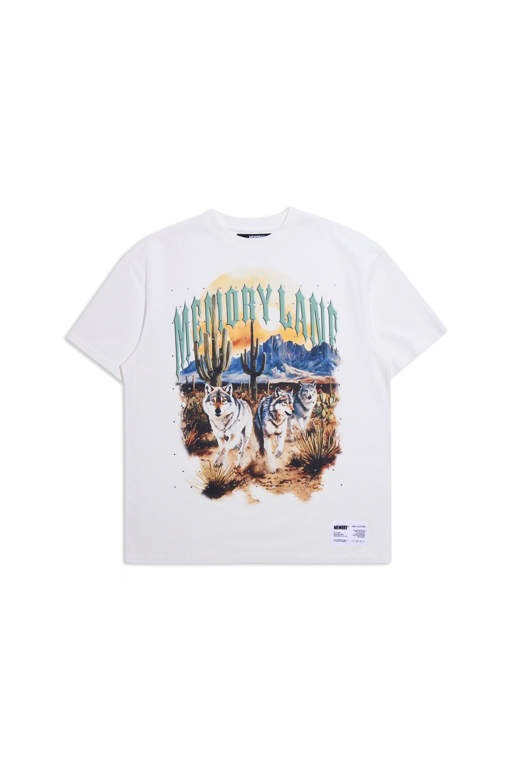 RUNNING WOLVES 2 TEE