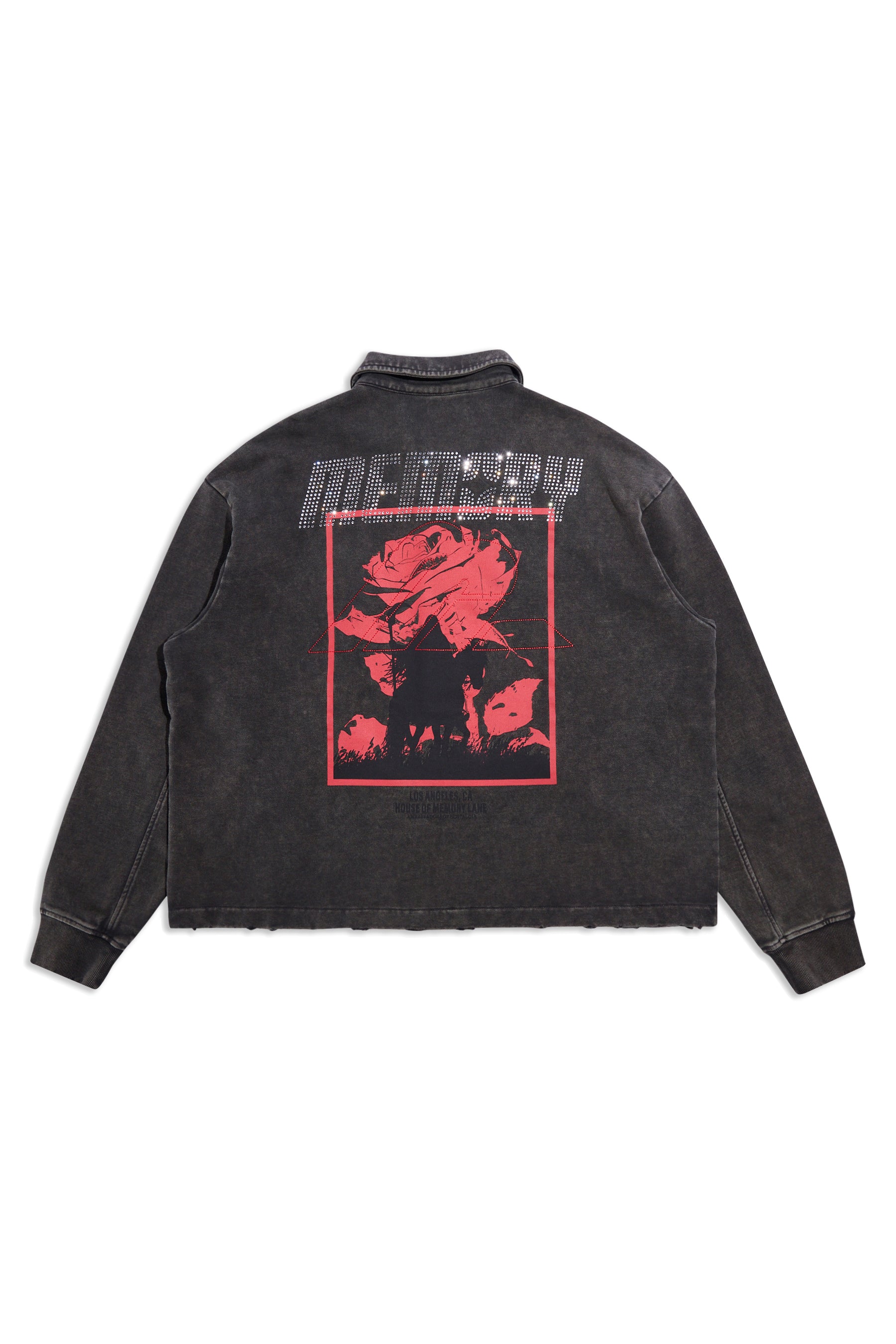 R.I. COLLARED ZIP JACKET