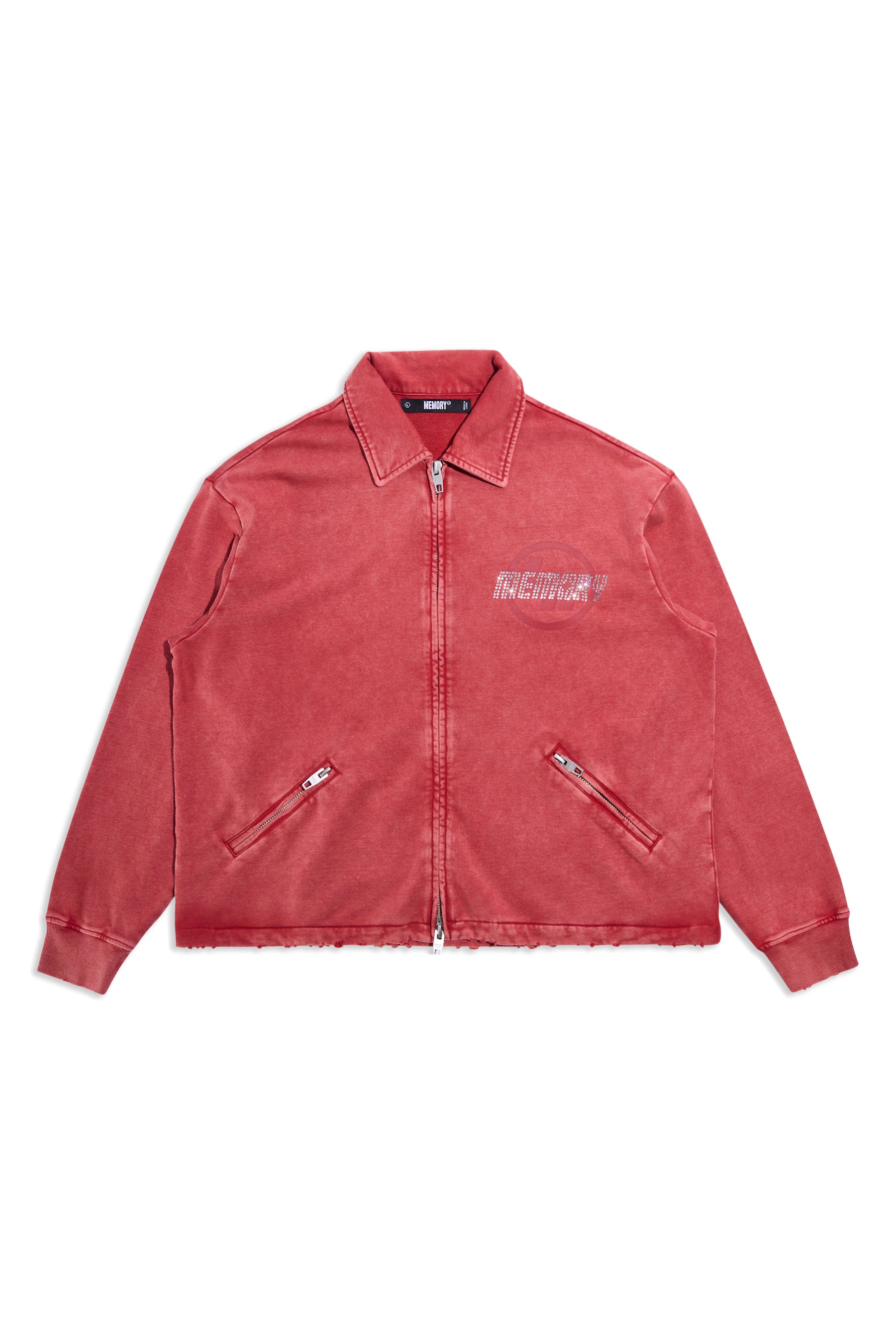 R.I. COLLARED ZIP JACKET