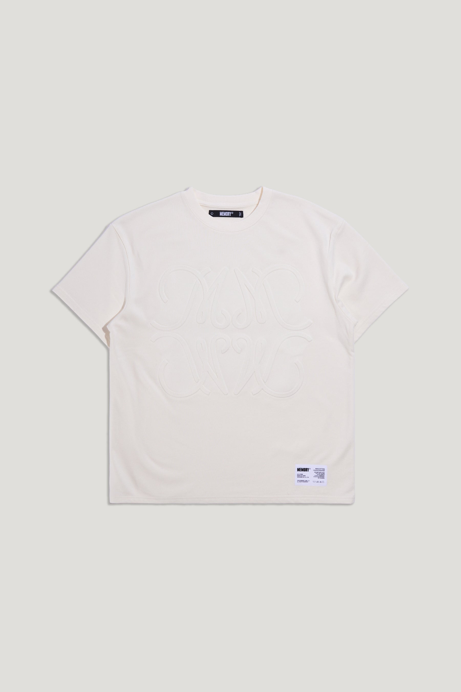 MONOGRAM EMBOSSED TEE