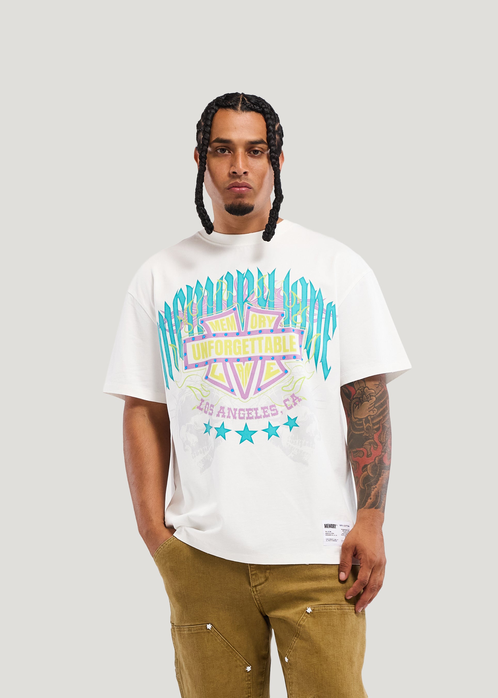 UNFORGETTABLE SHIELD TEE