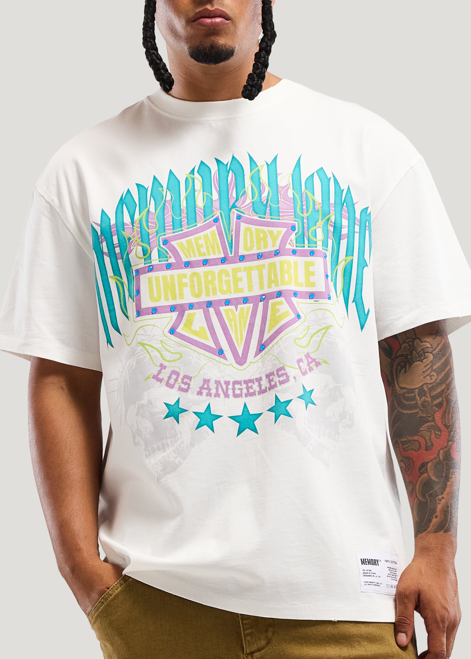 UNFORGETTABLE SHIELD TEE