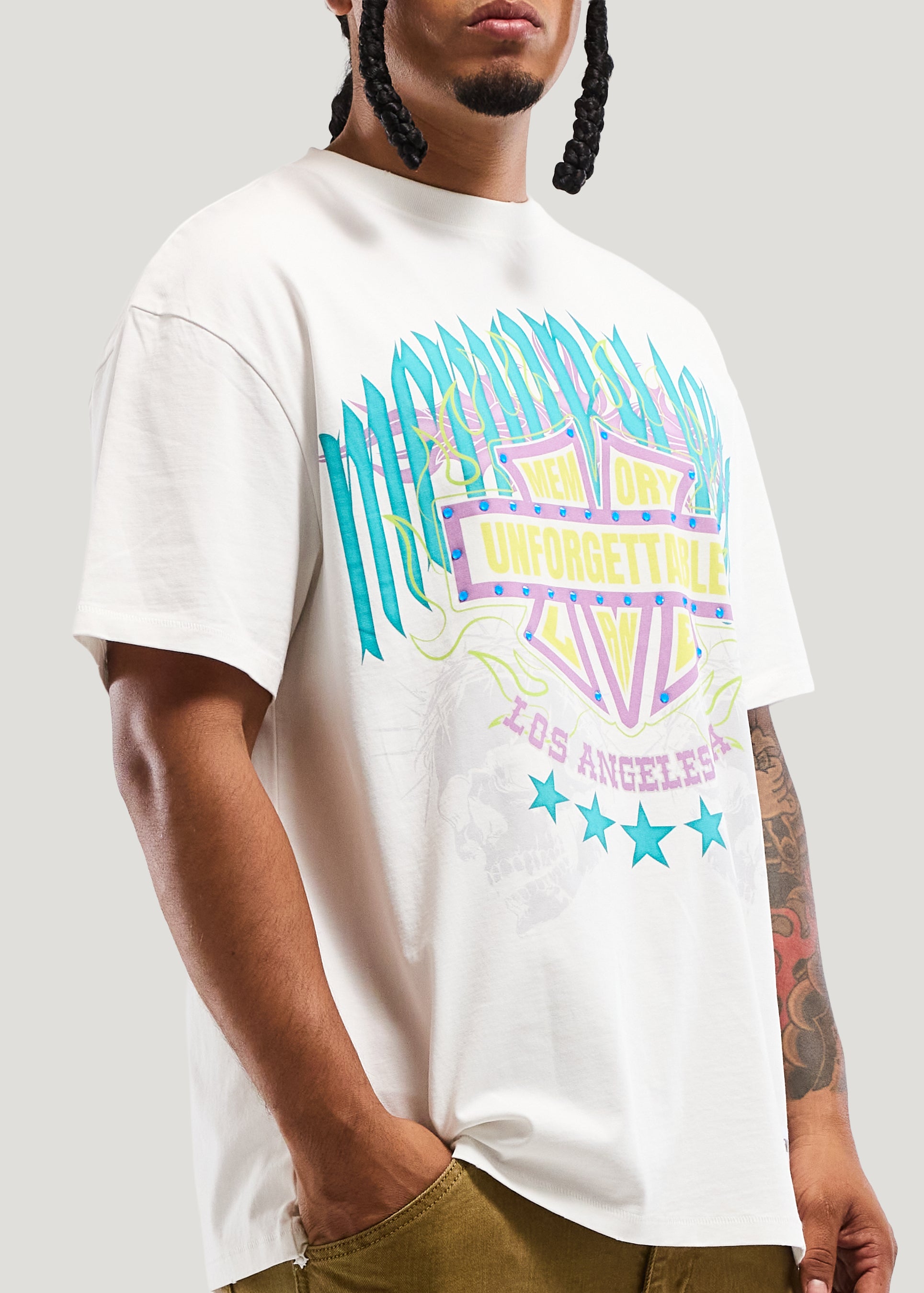 UNFORGETTABLE SHIELD TEE