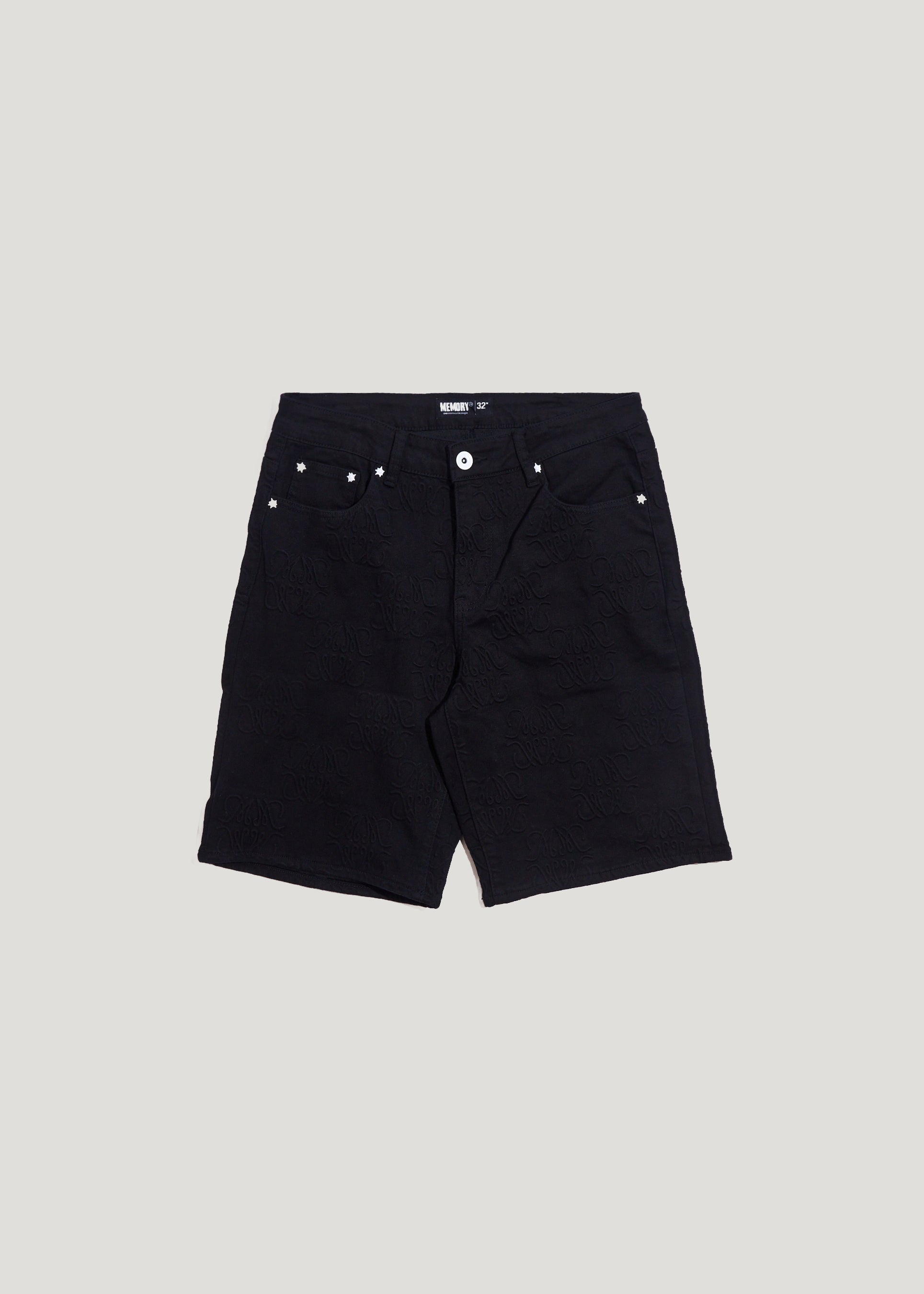 MONOGRAM DENIM SHORT
