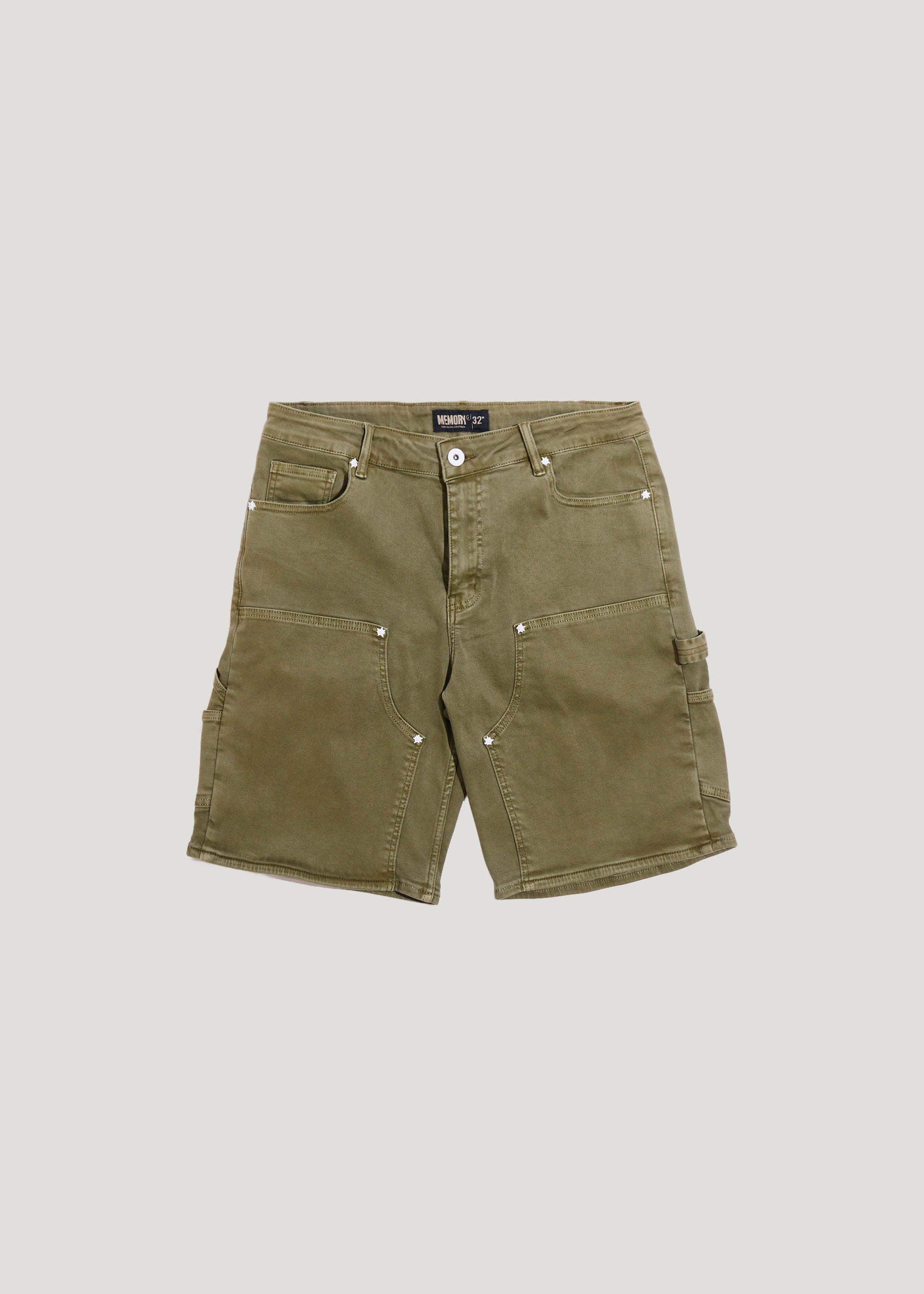 CARPENTER DENIM SHORT