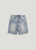 MONOGRAM DENIM SHORT