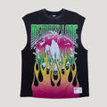 GLOBAL FIRE SLEEVELESS TEE