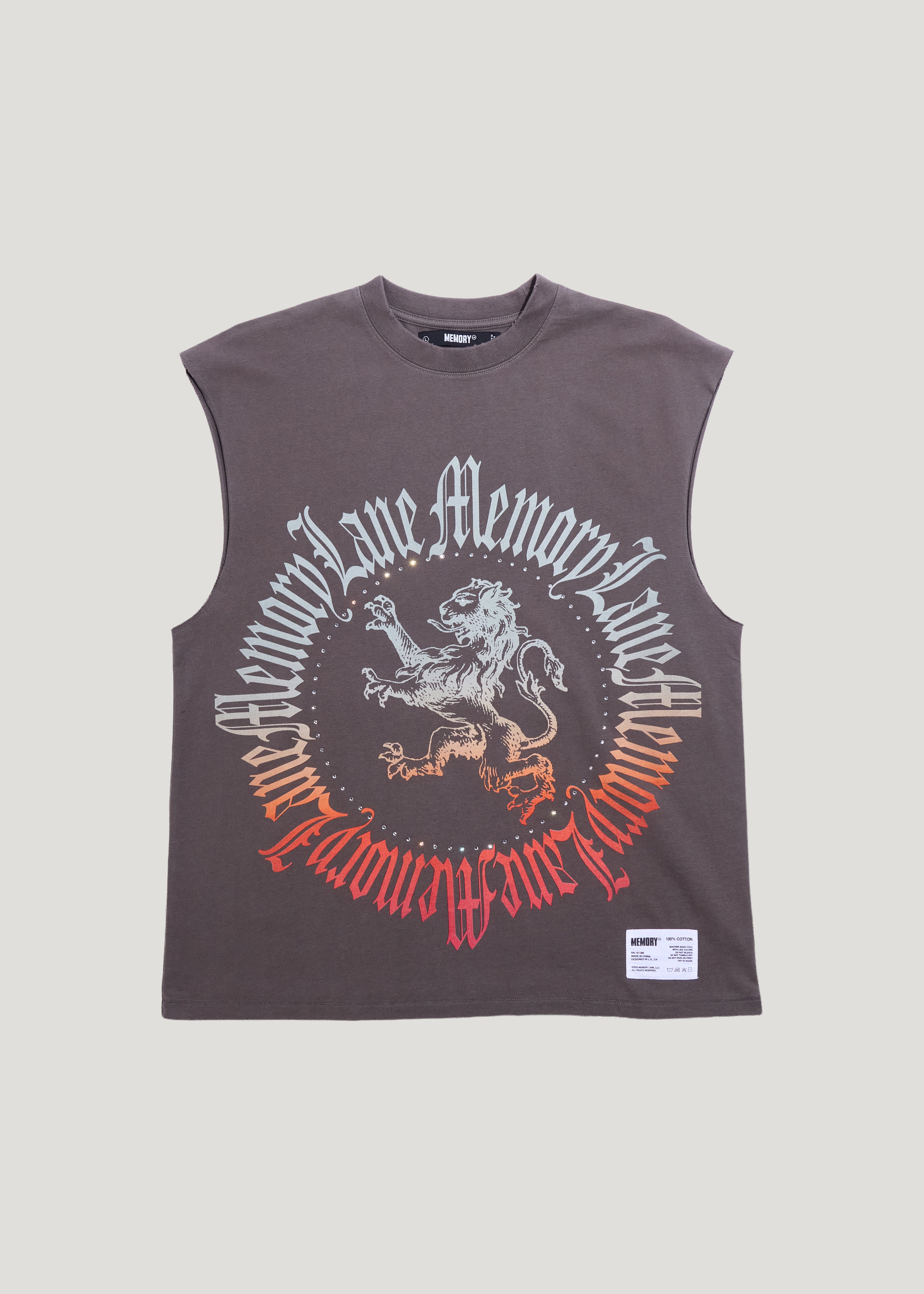 LION HEART SLEEVLESS TEE
