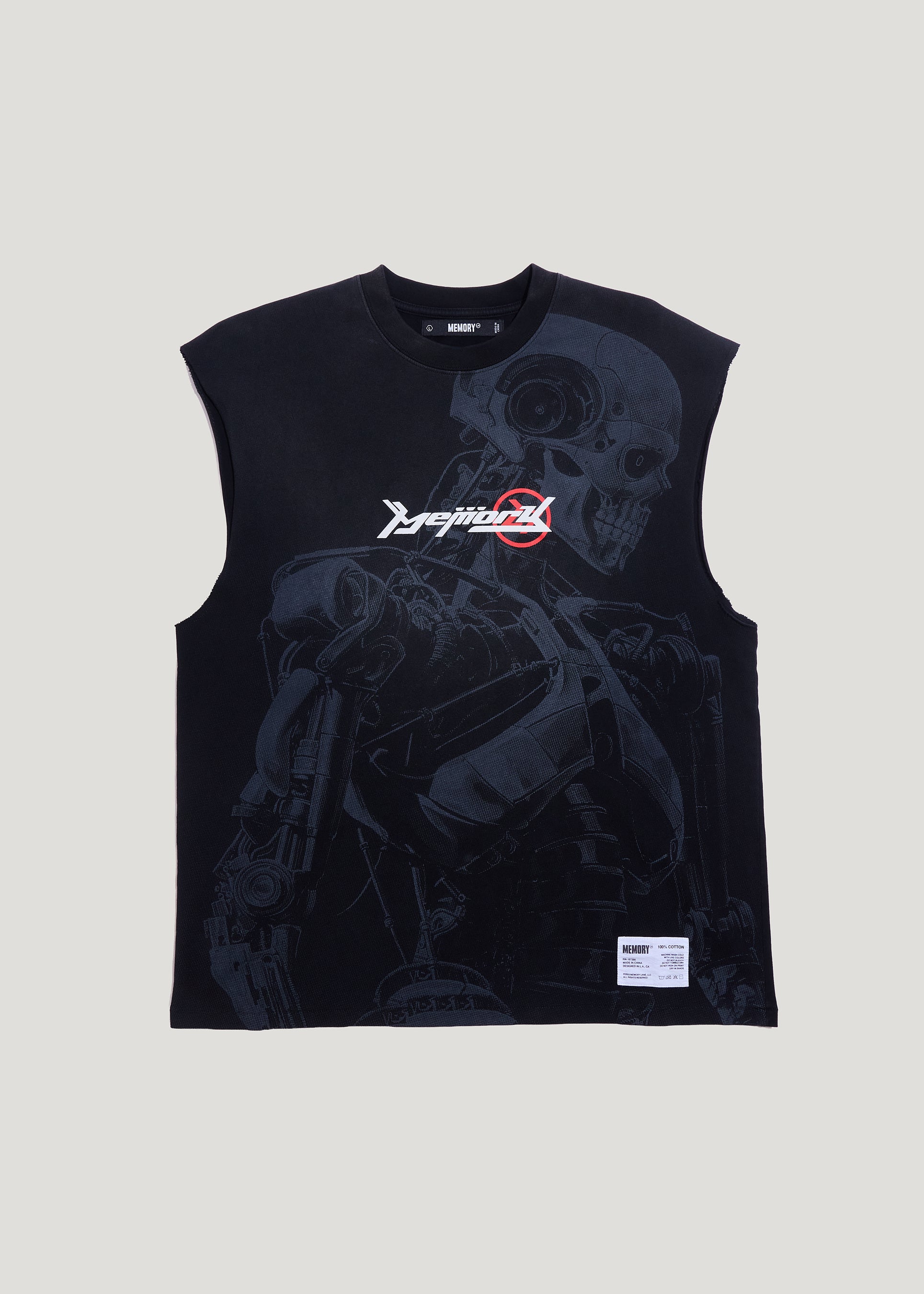 TECHNO ROBOT SLEEVELESS TEE