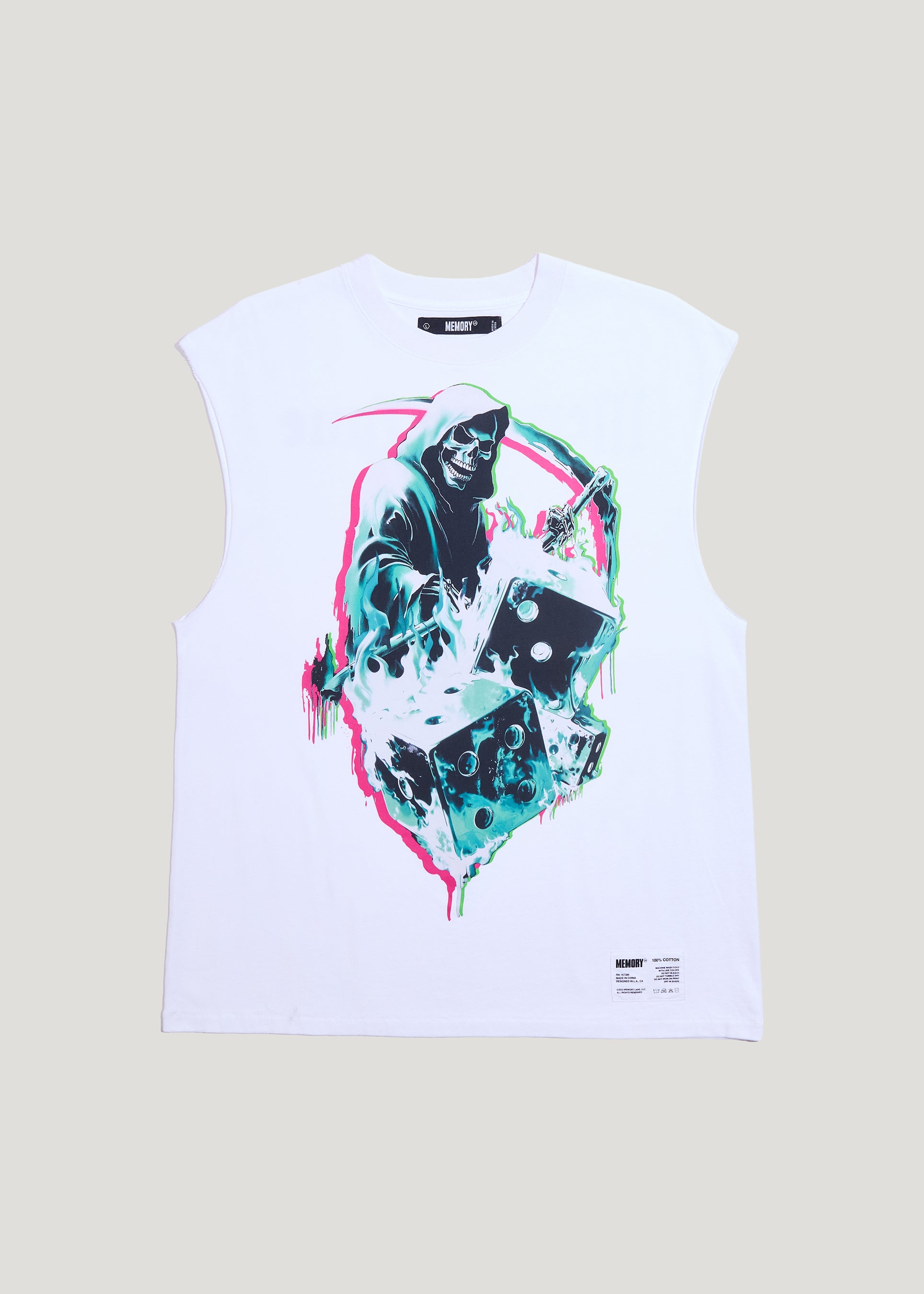 LOADED DICE SLEEVELESS TEE