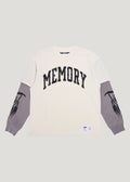 ARCH TEXT OVERLAY LONG SLEEVE