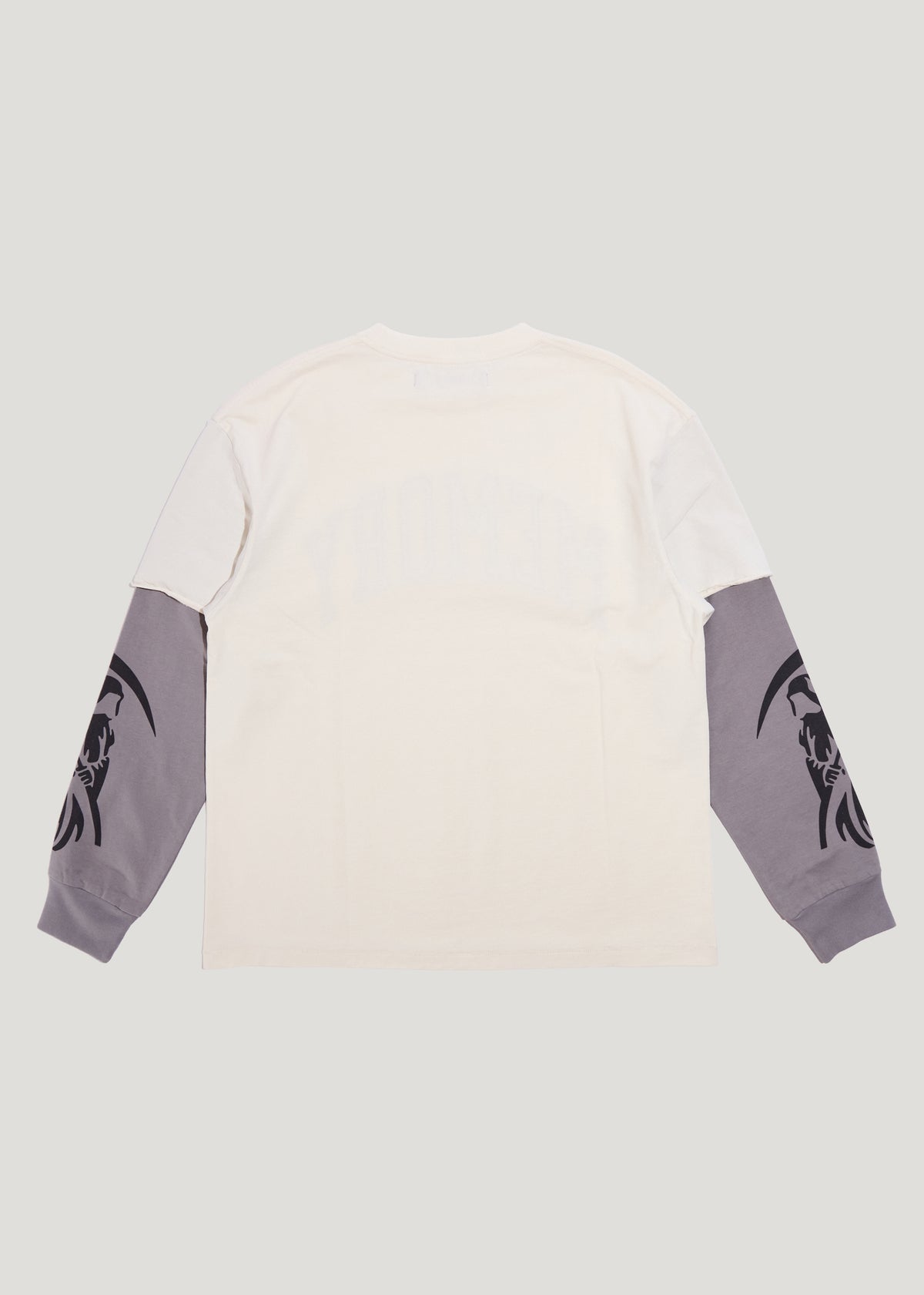 ARCH TEXT OVERLAY LONG SLEEVE