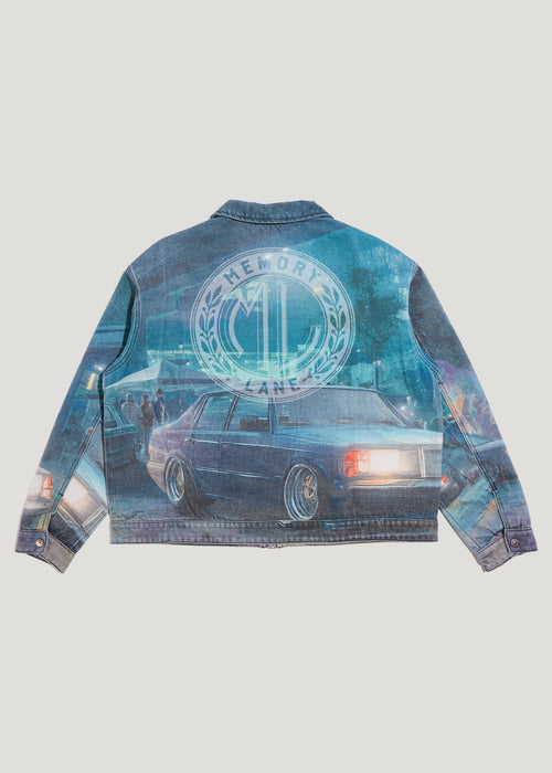 AFTER HOURS PRINTED WORK JACKET