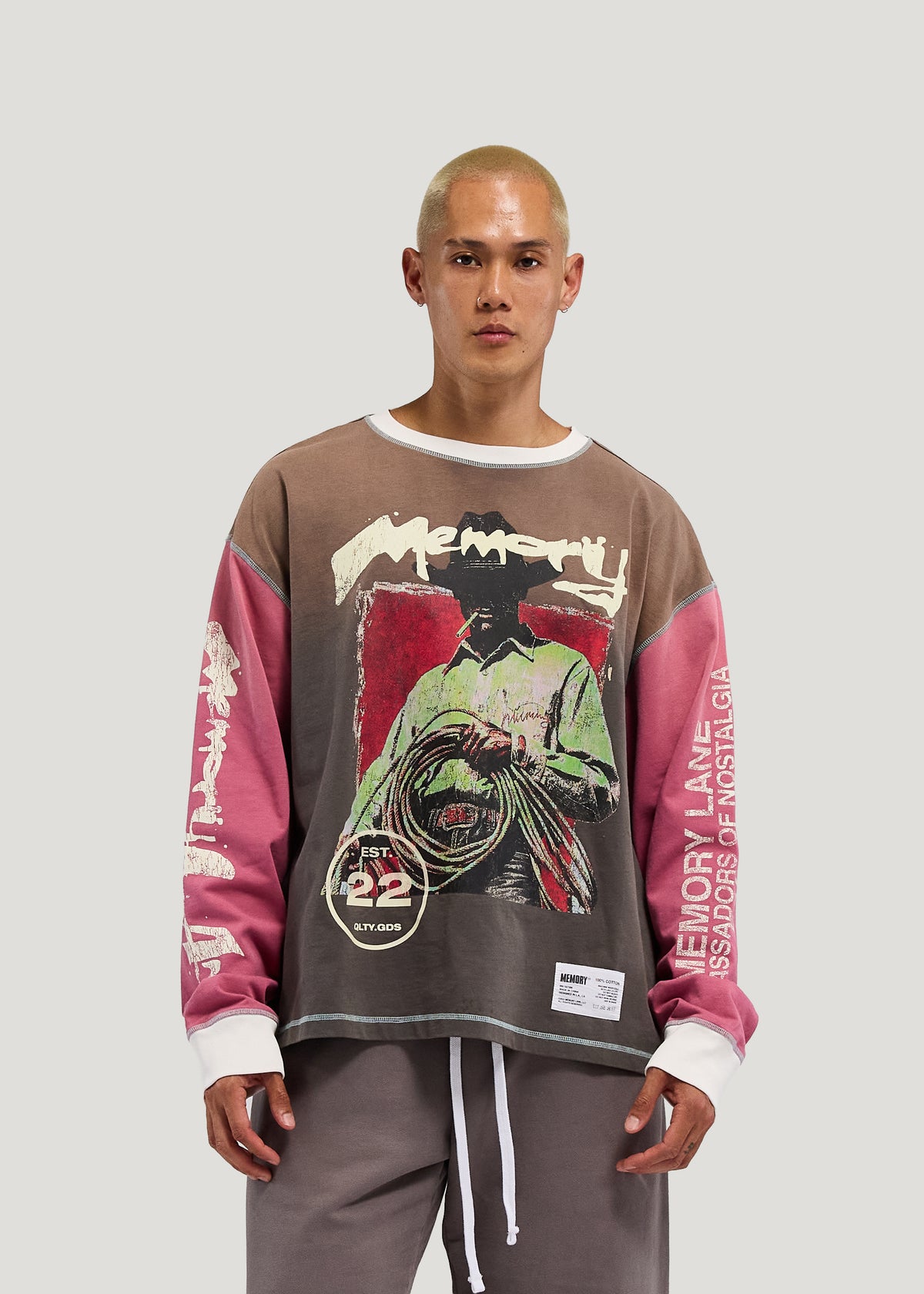 SOUTHERN BORDER LS TEE
