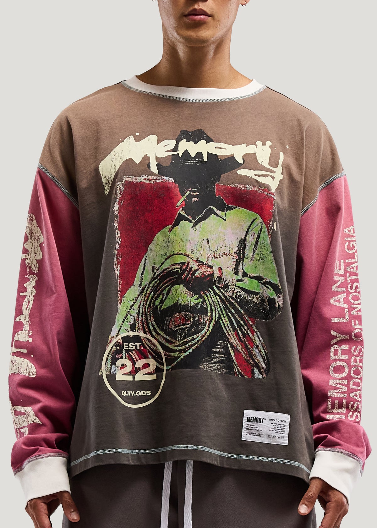 SOUTHERN BORDER LS TEE