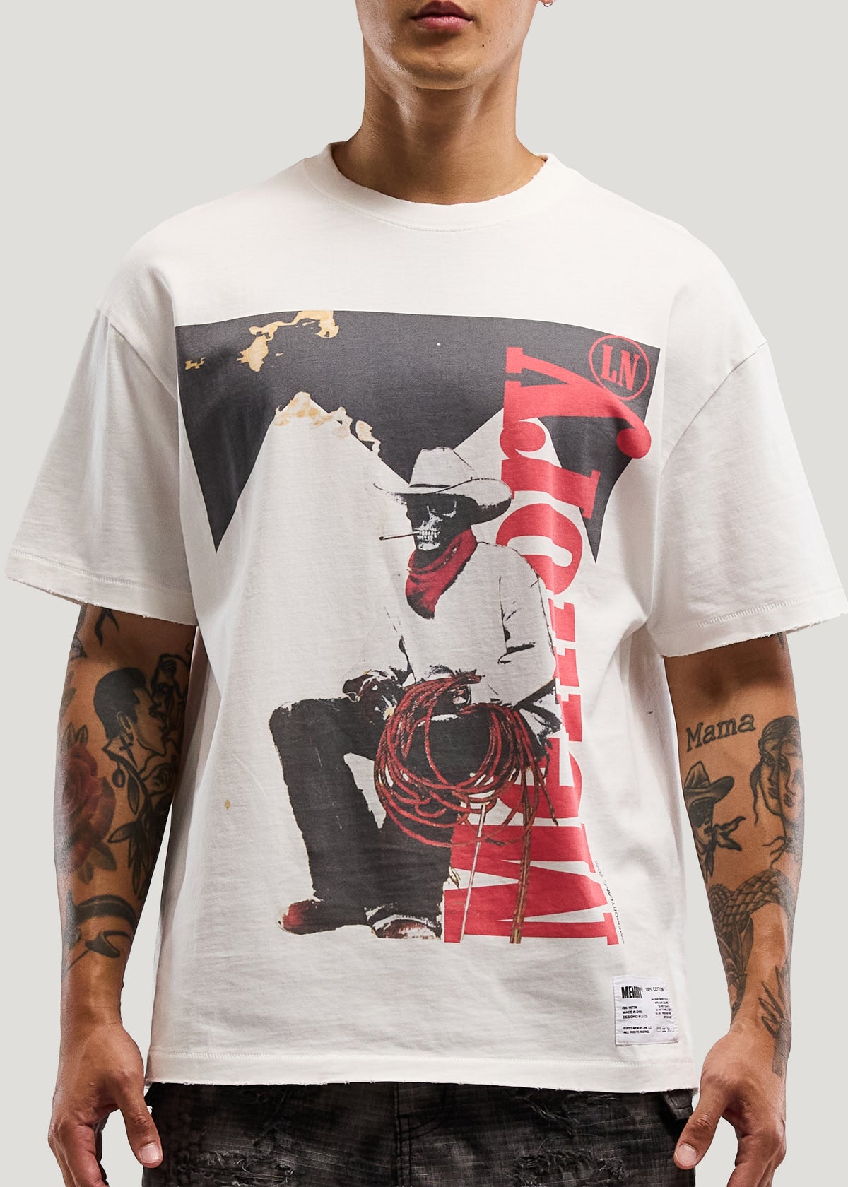 SMOKING COWBOY TEE