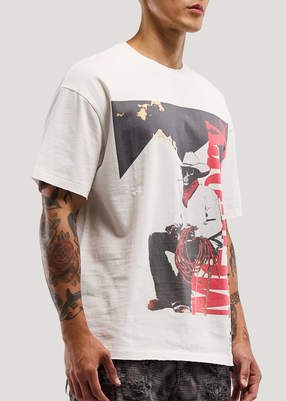 SMOKING COWBOY TEE