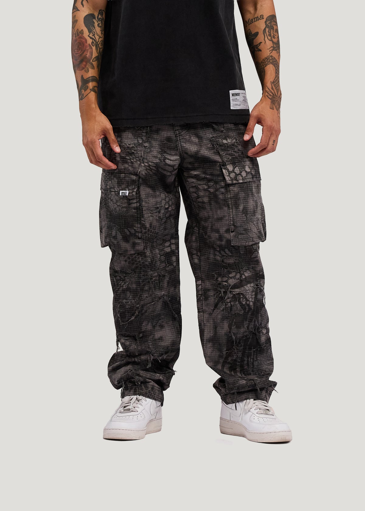 DISTRESS CAMO BDU PANT