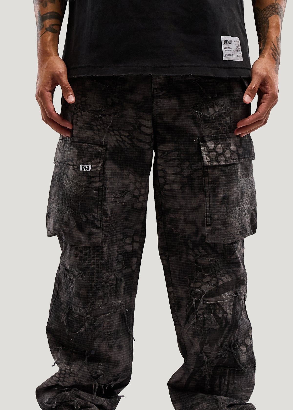 DISTRESS CAMO BDU PANT