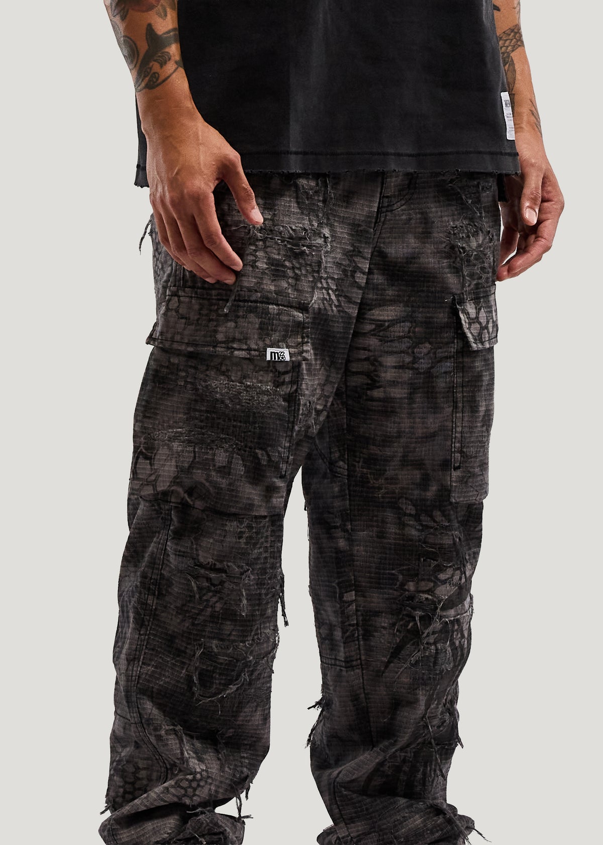 DISTRESS CAMO BDU PANT