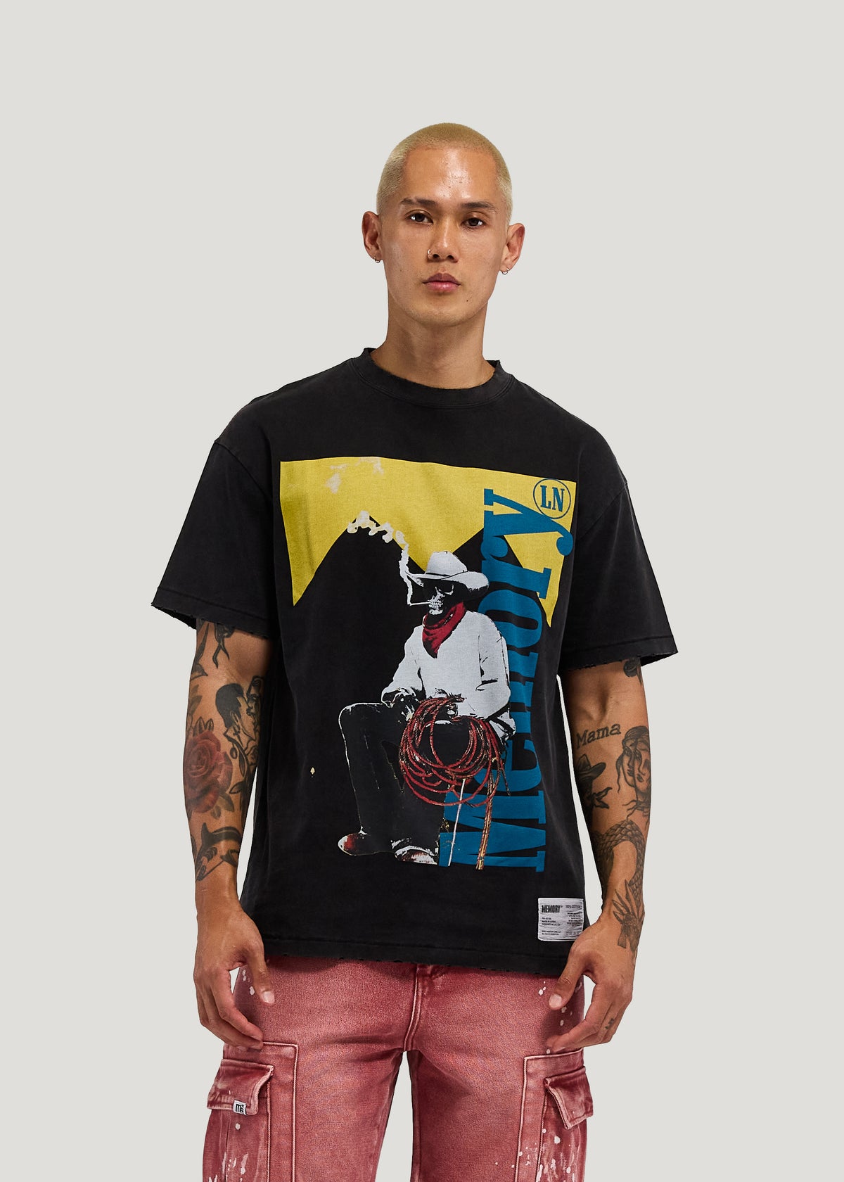 SMOKING COWBOY TEE