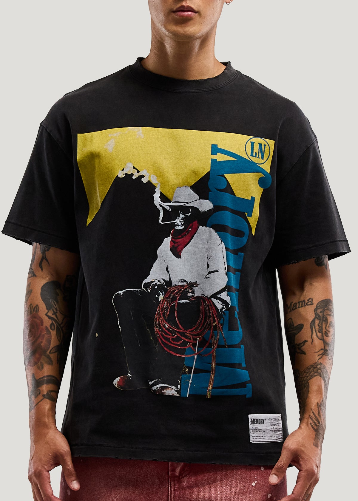 SMOKING COWBOY TEE