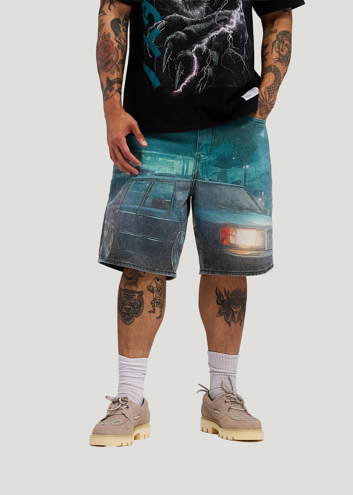 AFTER HOURS PRINTED SHORTS