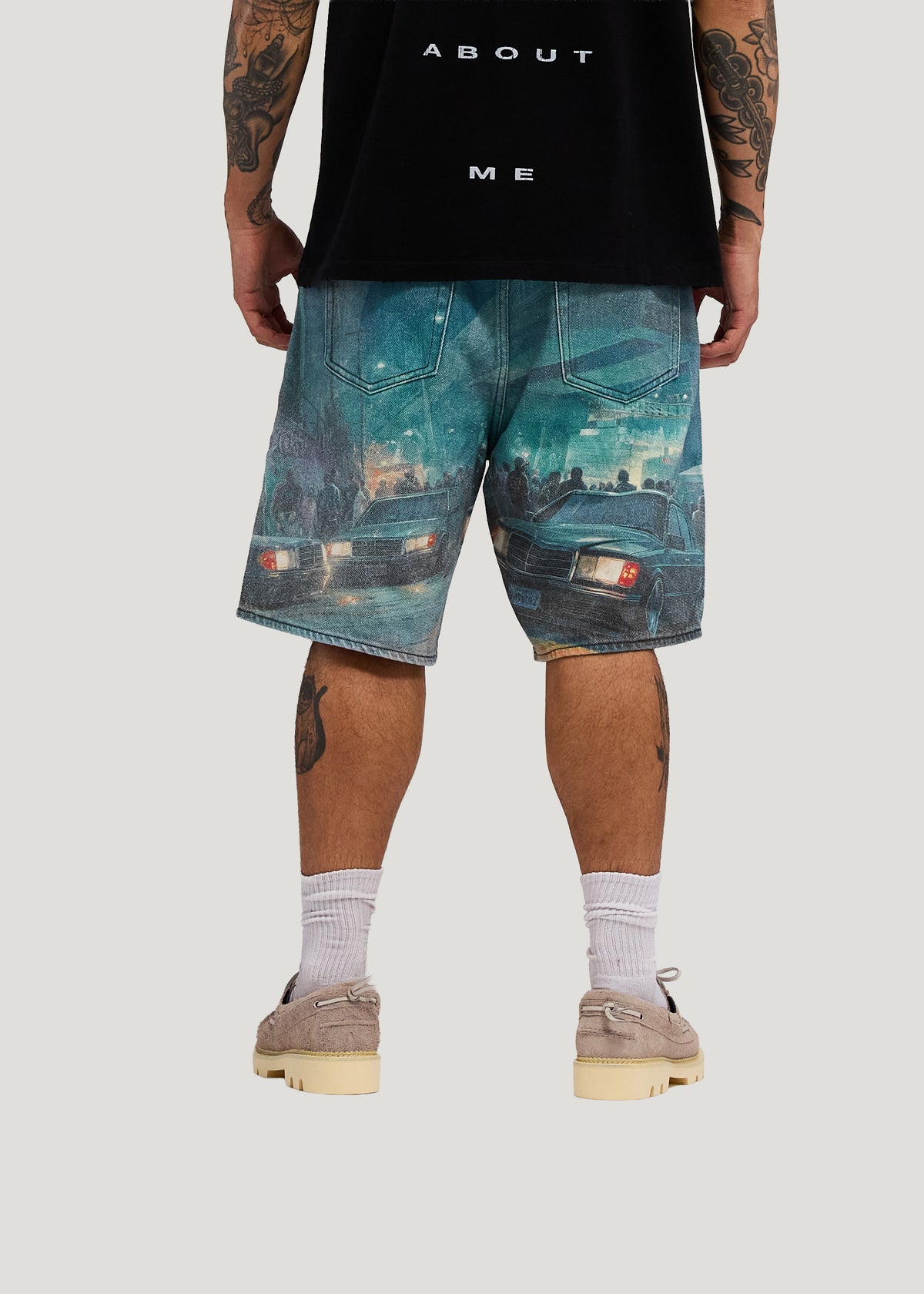 AFTER HOURS PRINTED SHORTS