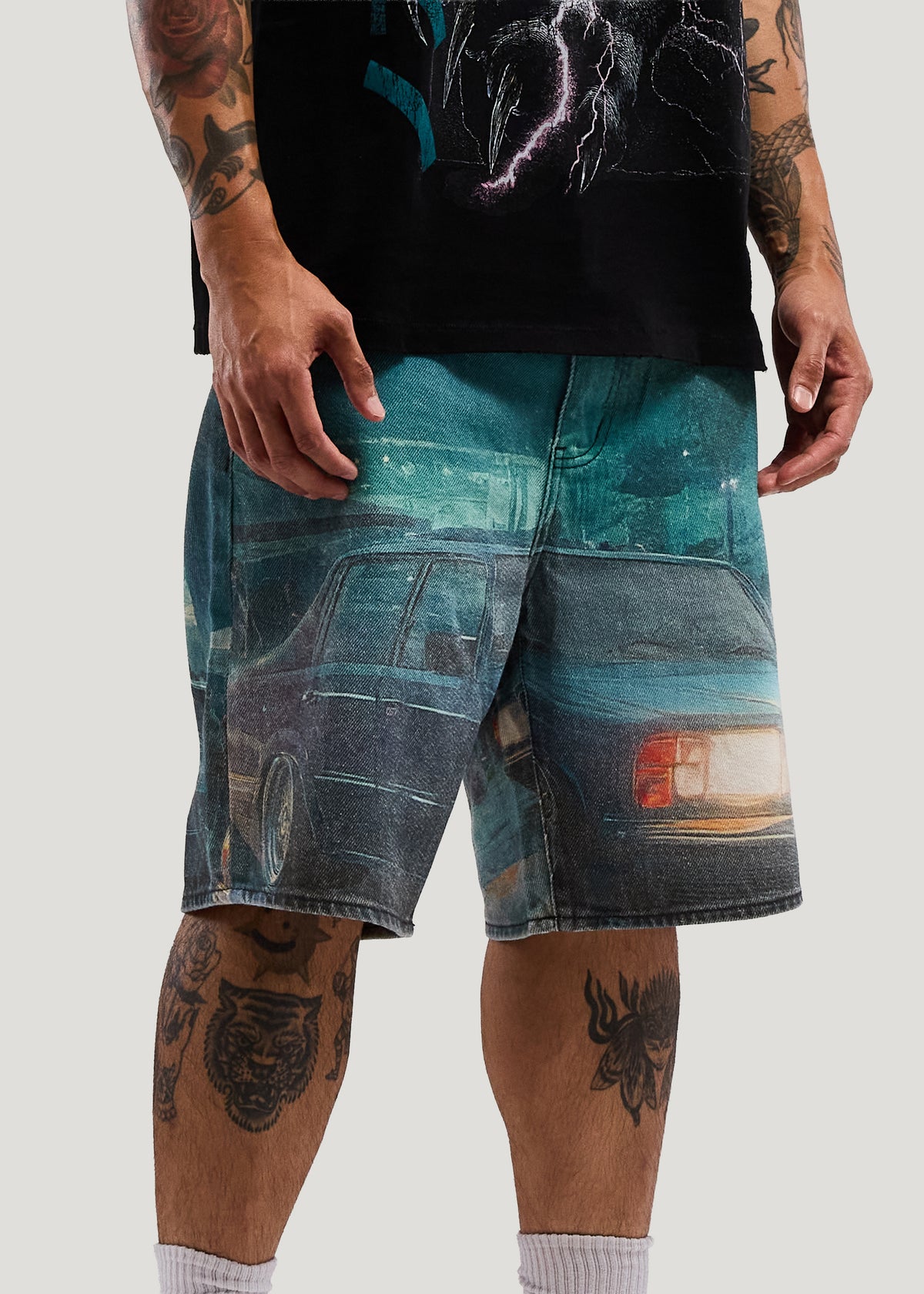 AFTER HOURS PRINTED SHORTS