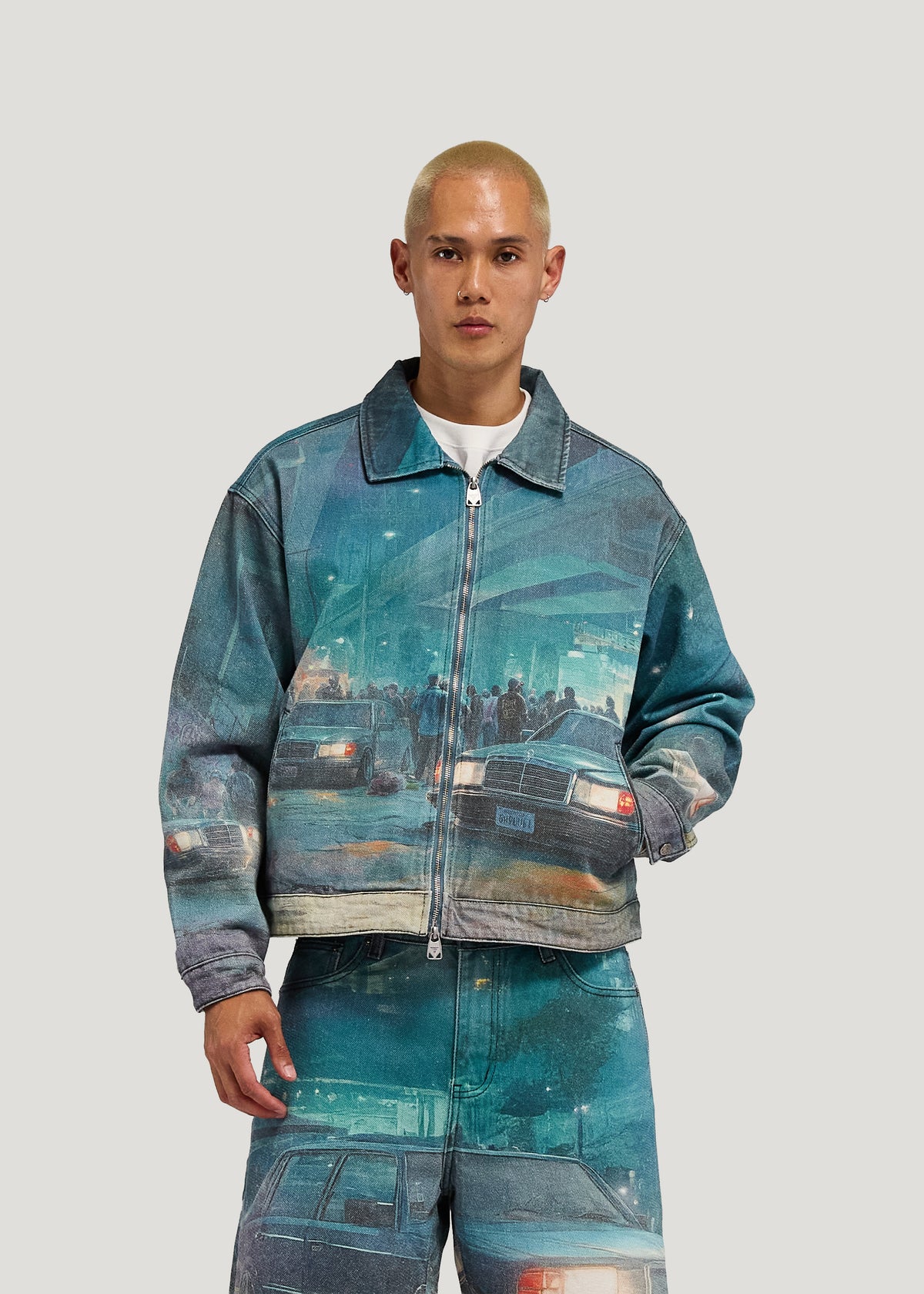 AFTER HOURS PRINTED WORK JACKET