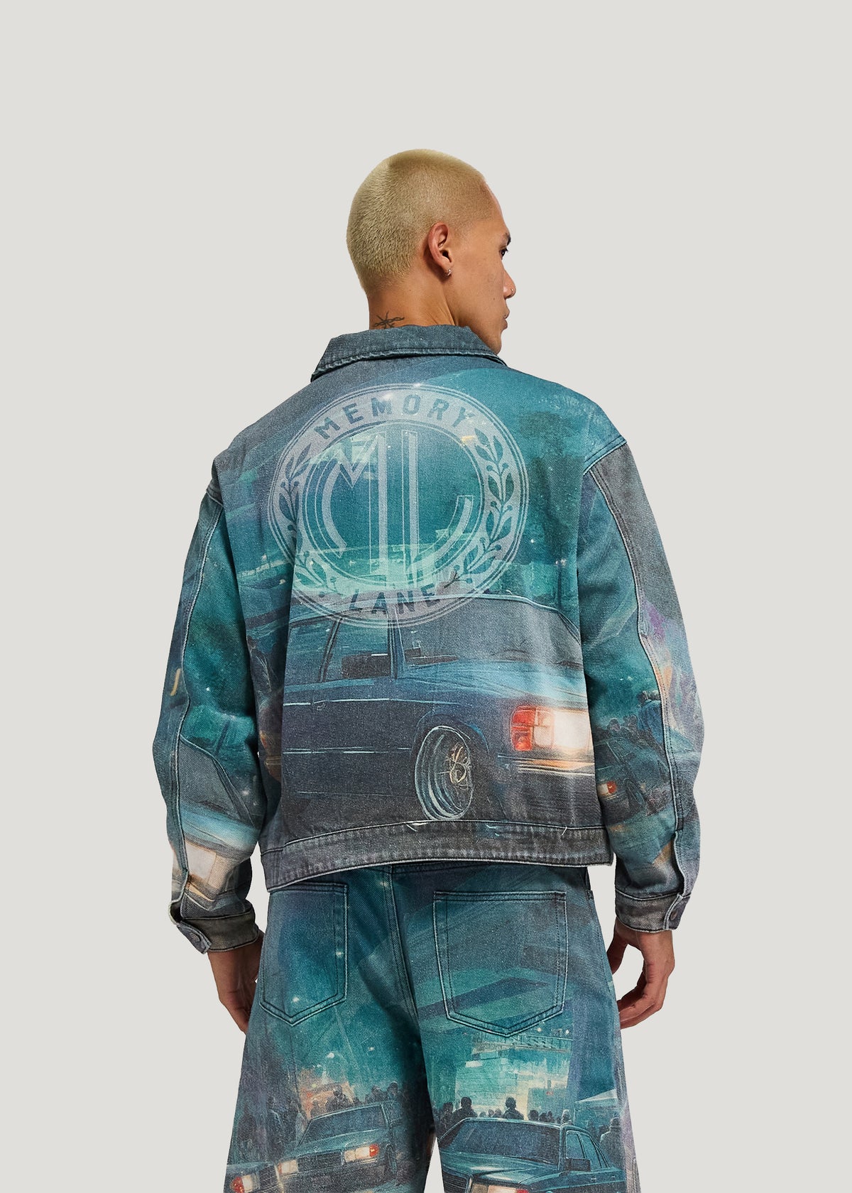 AFTER HOURS PRINTED WORK JACKET