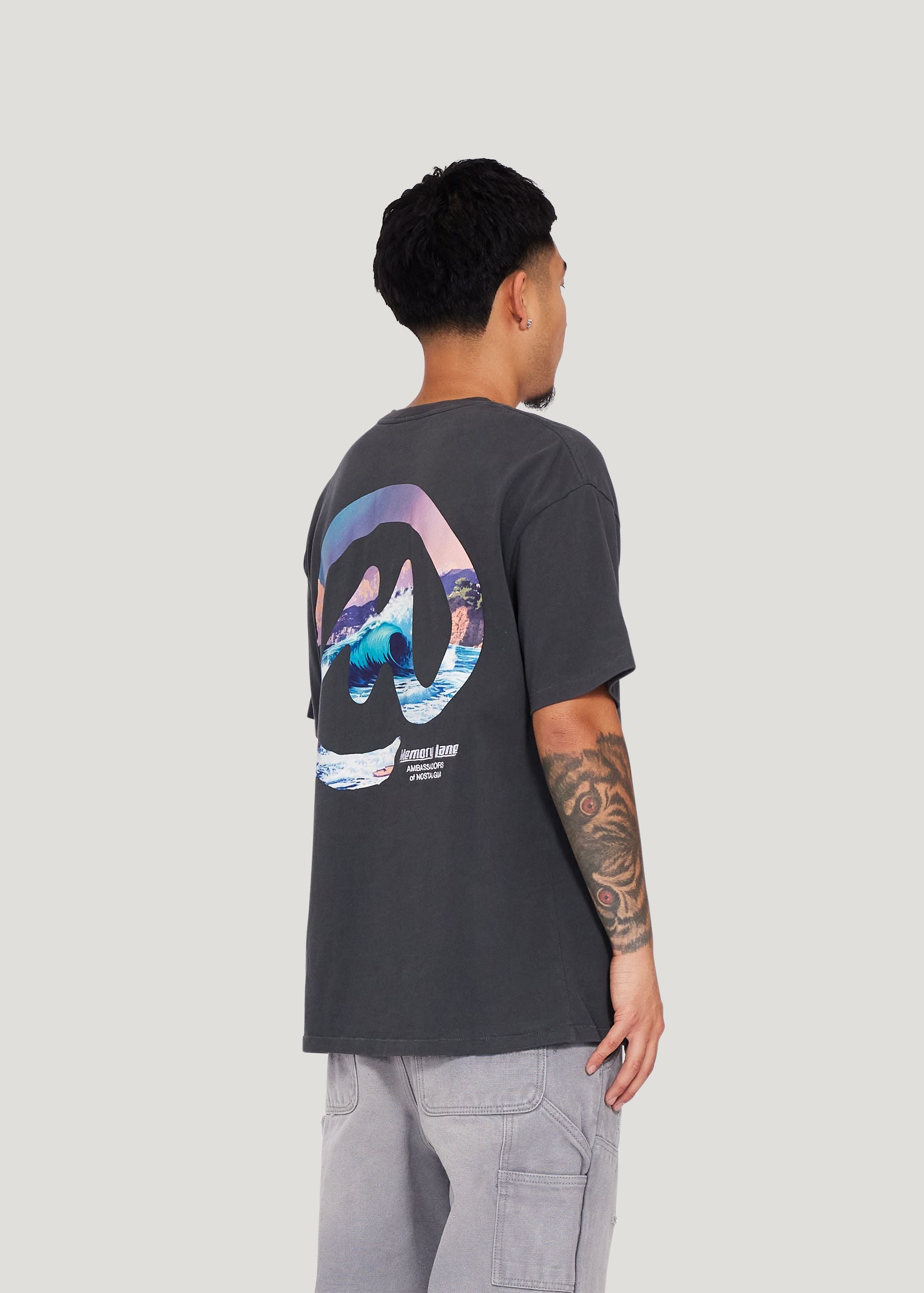 Emerald Bay Tee (Charcoal)