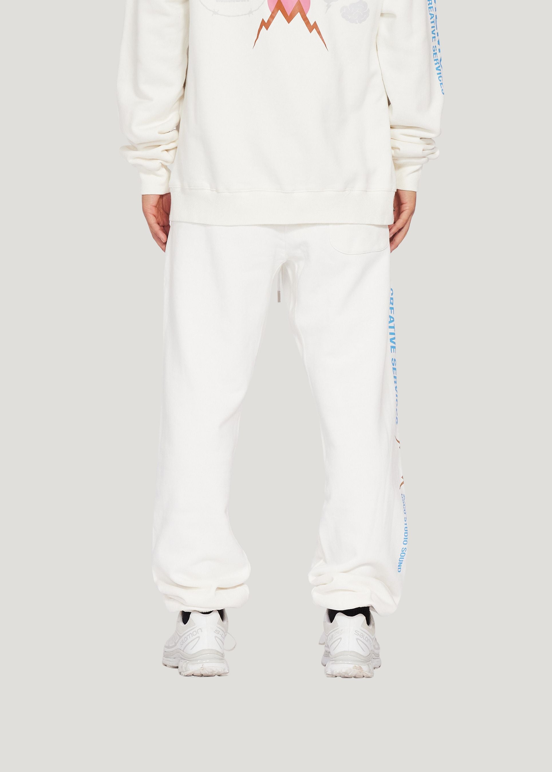 Creative Services Sweatpant (White)