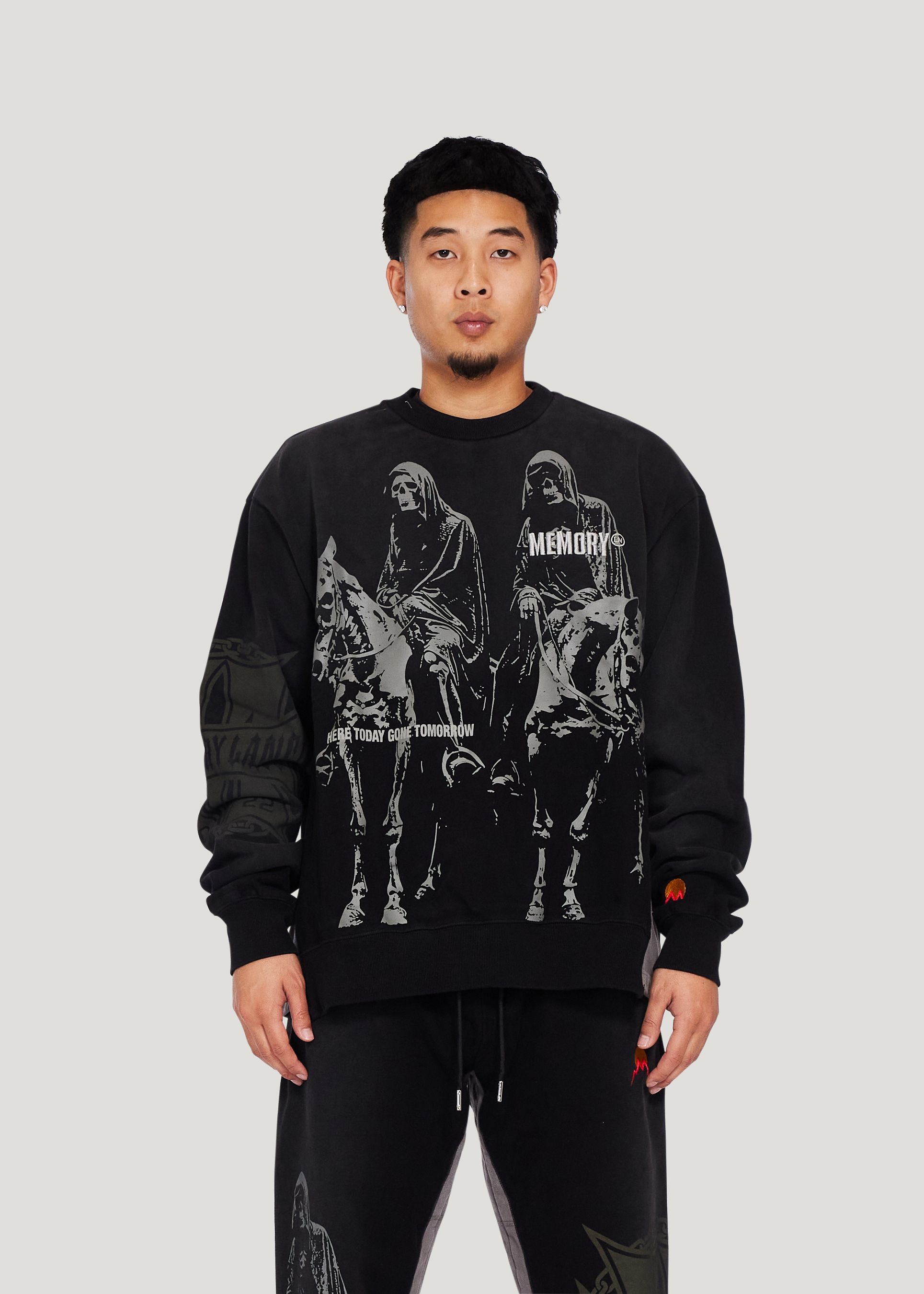 Reapers Flare Crewneck (Vintage Black)