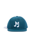 Melodic M Snapback (Dark Teal)
